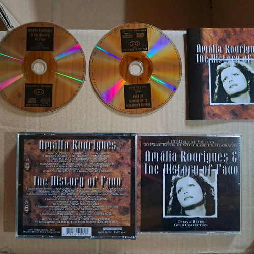 Amália Rodrigues & The History Of Fado 2 × CD used, Deluxe Edition