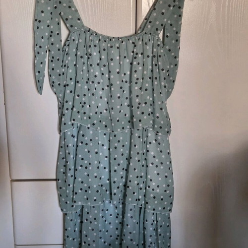 Melissa mini polka dot dress like new, size S, multicolor