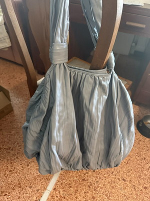 Max Mara shoulder bag like new, large soft blue