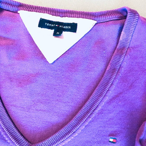 Tommy Hilfiger blouse size M purple like new