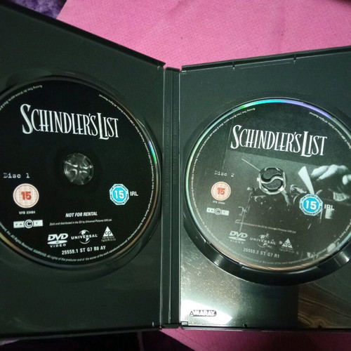 Schindler's List DVD like new, adventure, subbed