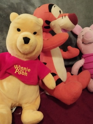Κουκλάκια Winnie the Pooh μεταχειρισμένα, σετ τριών