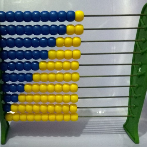 Abacus set of 3 pieces new for preschool age