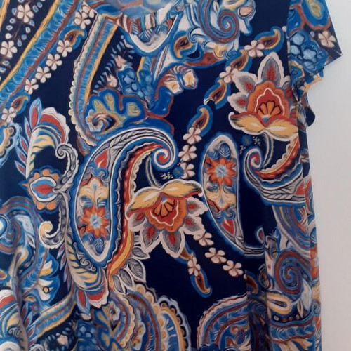 Women's summer blouse size XL like new, shiny and breathable
