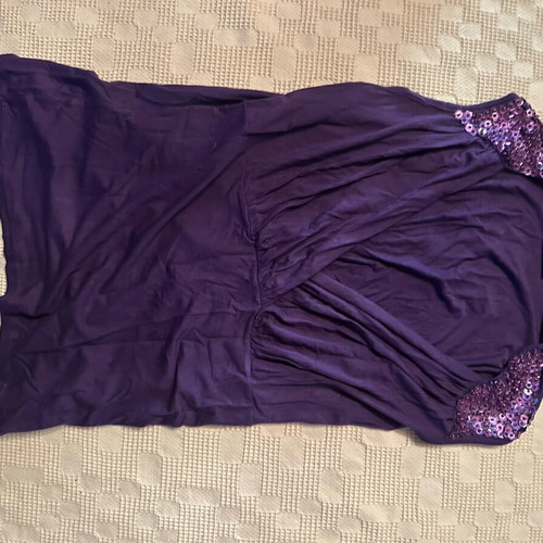 Purple dress top medium size used