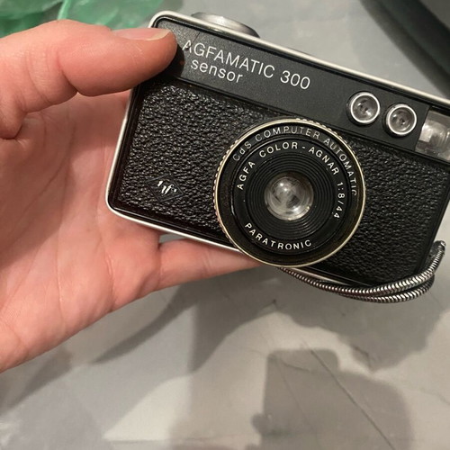Agfamatic 300 sensor vintage camera used, made in Germany