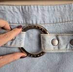 Denim mini skirt D-Shade used, blue, size S