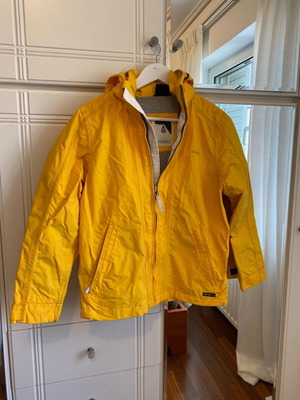 Gaastra Waterproof Jacket like new, yellow boys' windbreaker