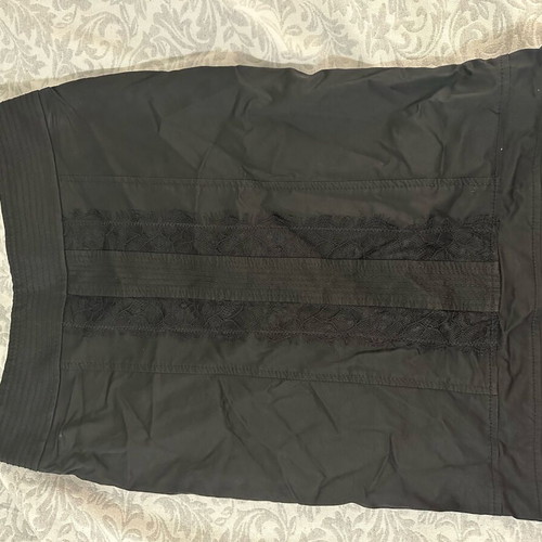Karen Millen black long skirt like new, size S
