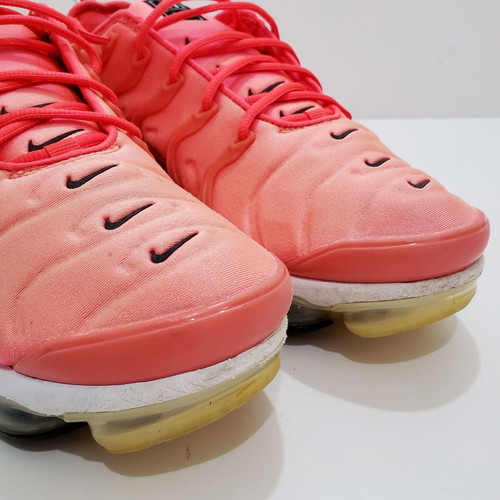 Nike Air Vapormax Plus 924453 VM used pink sports shoes size 44.5-45