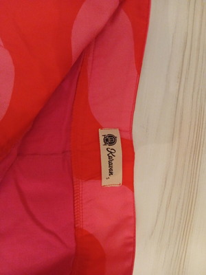 Karavan skirt small with zipper, red and pink