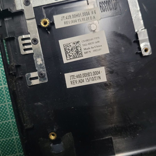 Dell Inspiron 15 Cover C with Touchpad and Power Button like new