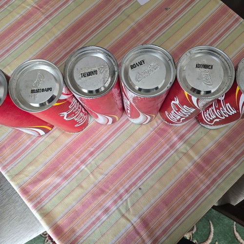 Συλλεκτικό σετ Coca-Cola από τους Ολυμπιακούς του 2004 καινούργιο