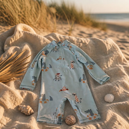 Orchestra Baby Sunsuit SPF 50 UV Protection Like New, 12 Months