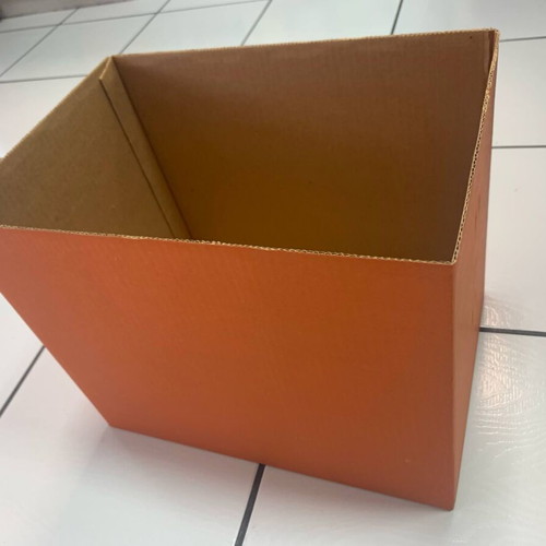 Y2K cardboard storage box