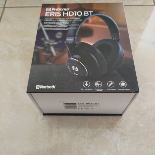 Presonus Eris HD10BT headphones with Bluetooth and ANC new