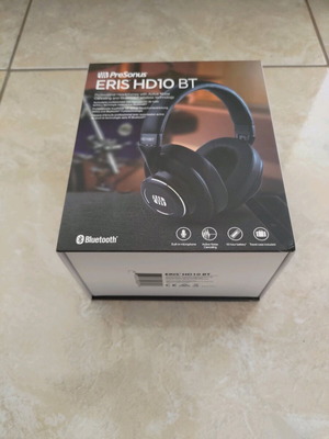 Presonus Eris HD10BT headphones with Bluetooth and ANC new