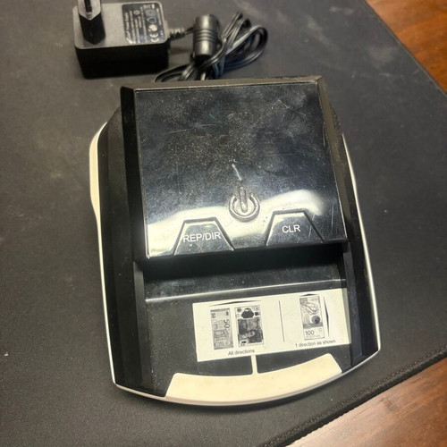ICS DP-2258 Counterfeit Banknote Detector used, UV/MG/IR/MT for Euro