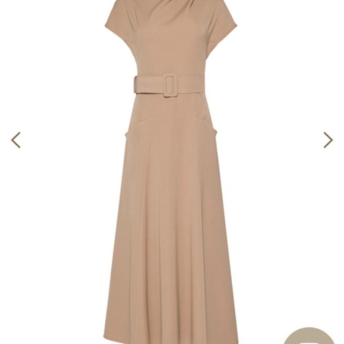 Ckontova dress beige like new, unworn