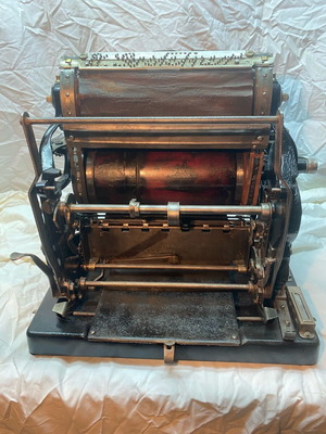 Antique polygraph used 1950 for display and collection
