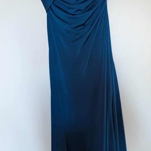 Nash Bettina Dark dress, small, petrol blue
