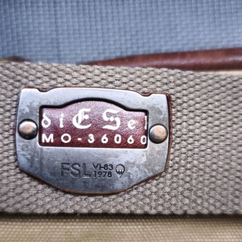 Diesel Waist Bag like new, beige, collectible