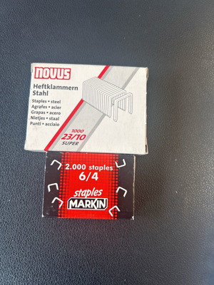 Staples small and large new