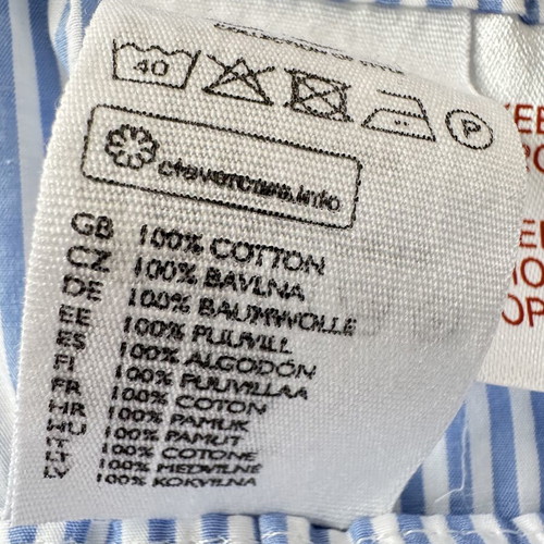 COS nightwear set size XS-S blue and white striped new
