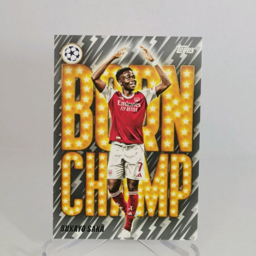 2025-26 Topps Flagship UCC Bukayo Saka Arsenal like new