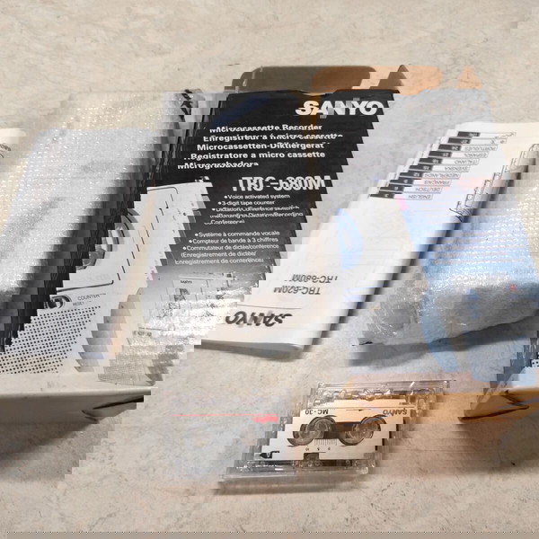 Sanyo TRC‑680M δημοσιογραφικό recorder καινούργιο