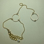 Bracelet with ring like new