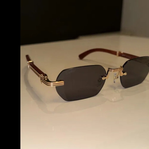 Cartier Buffs / C Décor sunglasses, blue