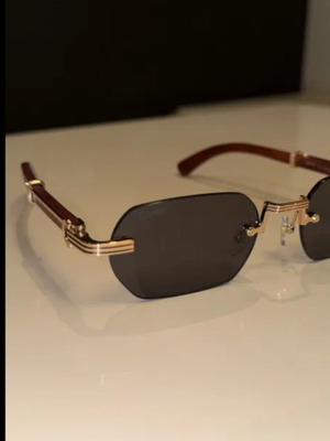 Cartier Buffs / C Décor sunglasses, blue