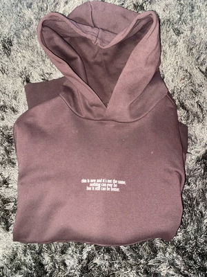 H&M Hoodie Brown Oversized like new, size M