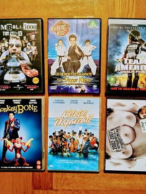 DVD pack of 6 new with foreign movies