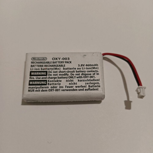Nintendo OXY-003 battery used for Game Boy Micro