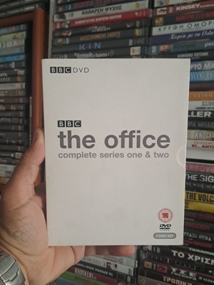 BBC The Office ολόκληρη σειρά ένα και δύο DVD, αγγλικοί υπότιτλοι