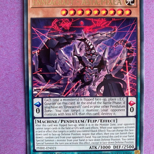 Yu-Gi-Oh! Card Enneacraft - Asta, Pixea near mint, 1st Edition