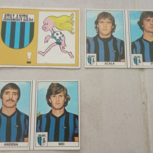 Calciatori Atalanta Stickers 1977/78 like new