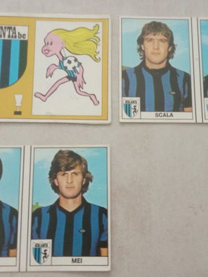 Calciatori Atalanta Stickers 1977/78 like new