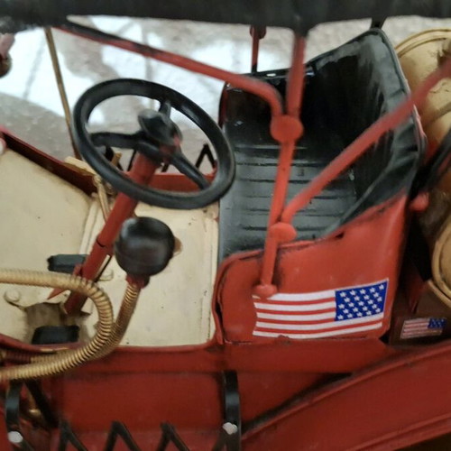 Vintage metal decorative car SP Souliotis like new
