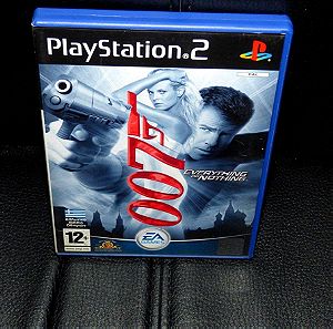 James Bond 007 Everything or Nothing Complete PLAYSTATION 2