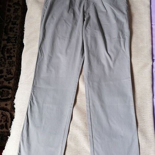 Norskin men's pants XL new, gray, cotton blend