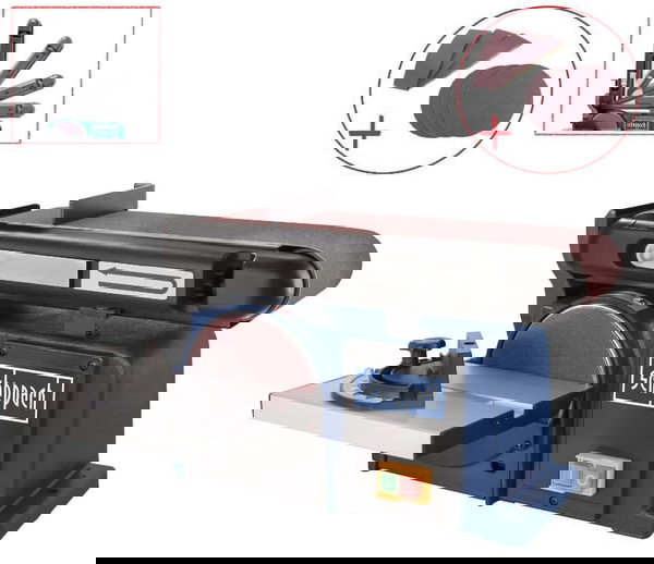 Scheppach – Τριβείο Ταινίας & Δίσκου 370W – Ø150 mm BTS900