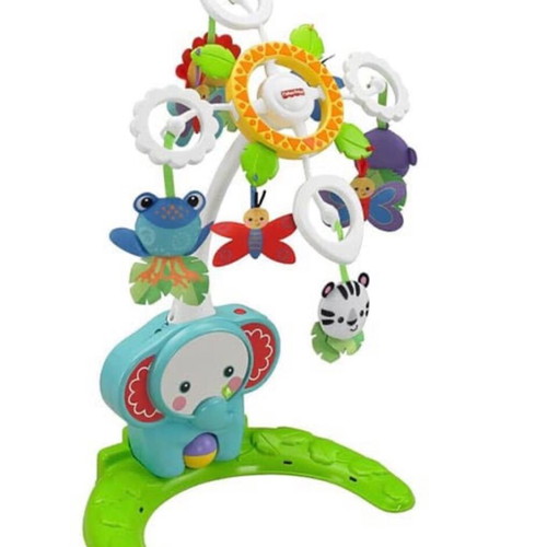 Mobile Fisher Price 2 like new with music and animal sounds
