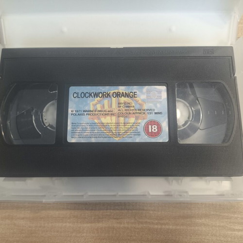 A Clockwork Orange VHS like new