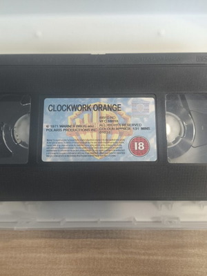 A Clockwork Orange VHS like new
