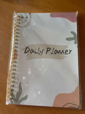 Planner unused without dates