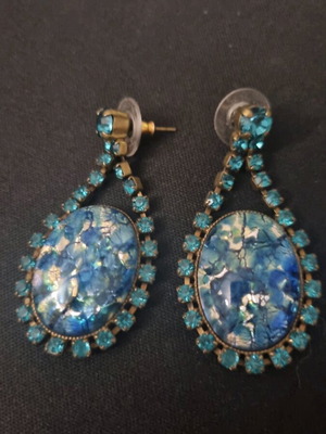 Fragkos handmade earrings like new, unique design