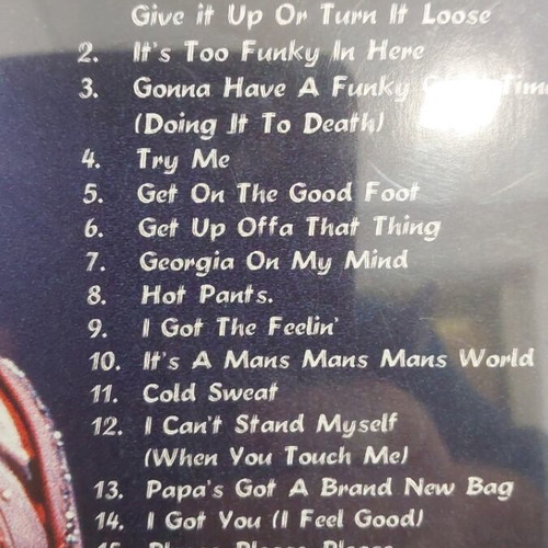 James Brown CD σαν καινούργιο, rock
